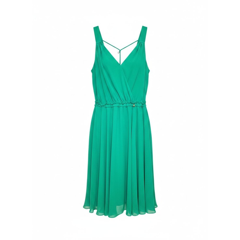 Patrizia Pepe Women's Green Sleeveless Midi Gown Size 44 NWT